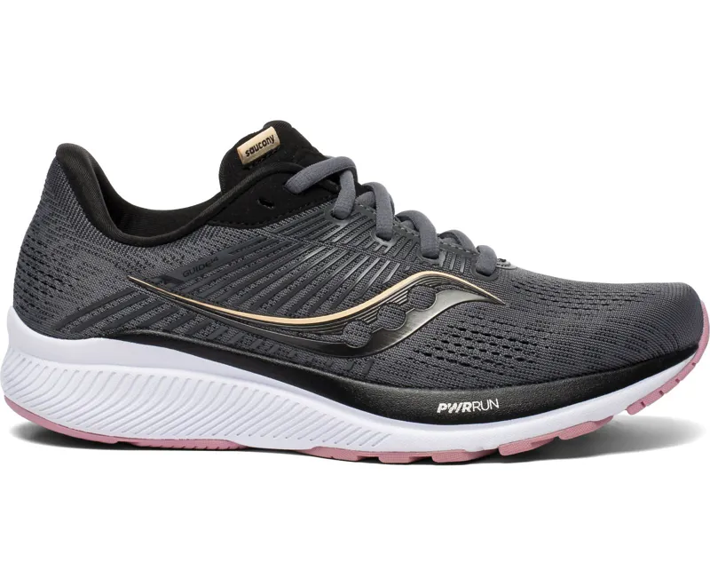 Saucony Women's Guide 14 Charcoal/Rose